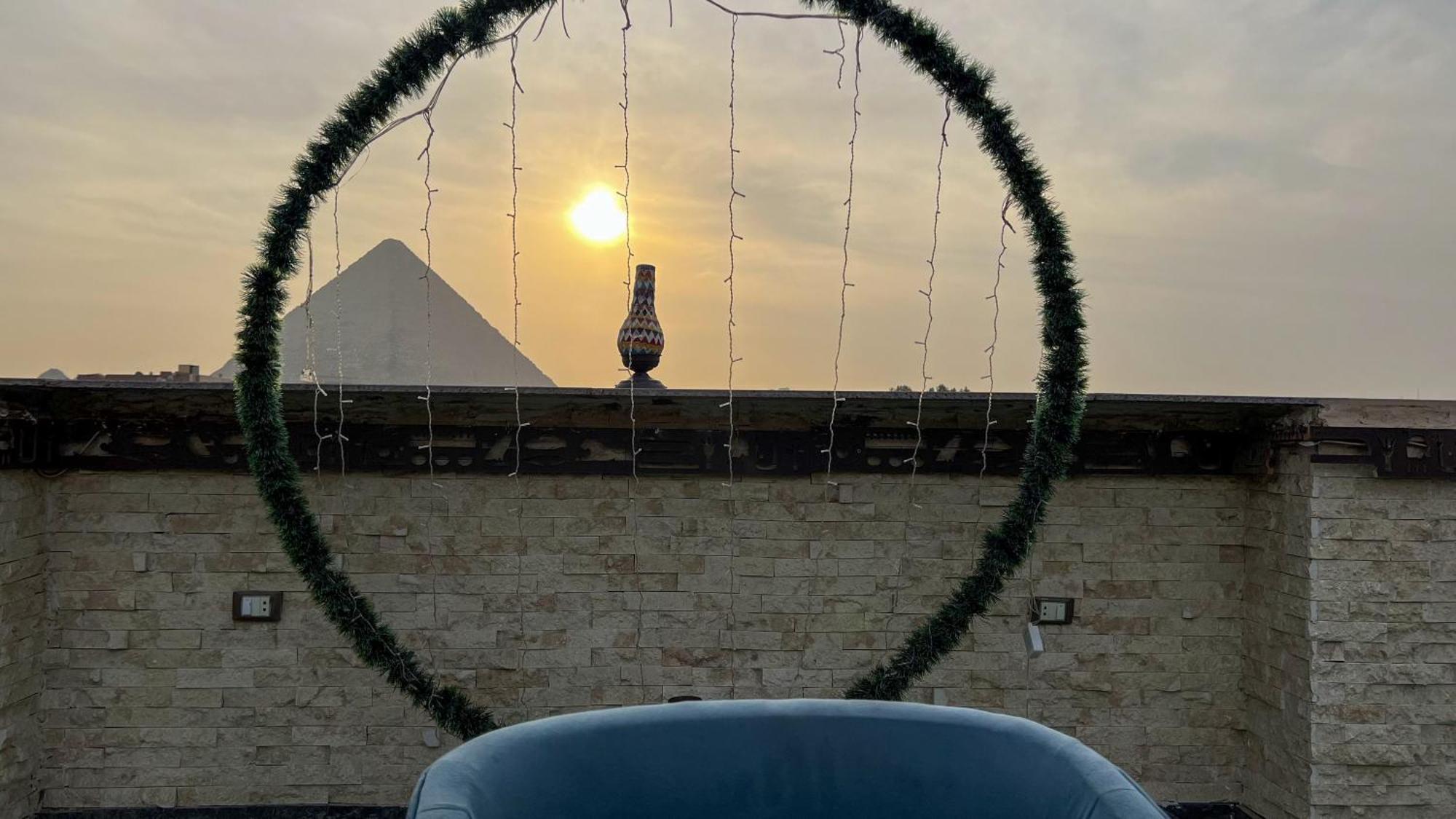 Master Pyramids Hotel Al Kawm al Akhdar ภายนอก รูปภาพ