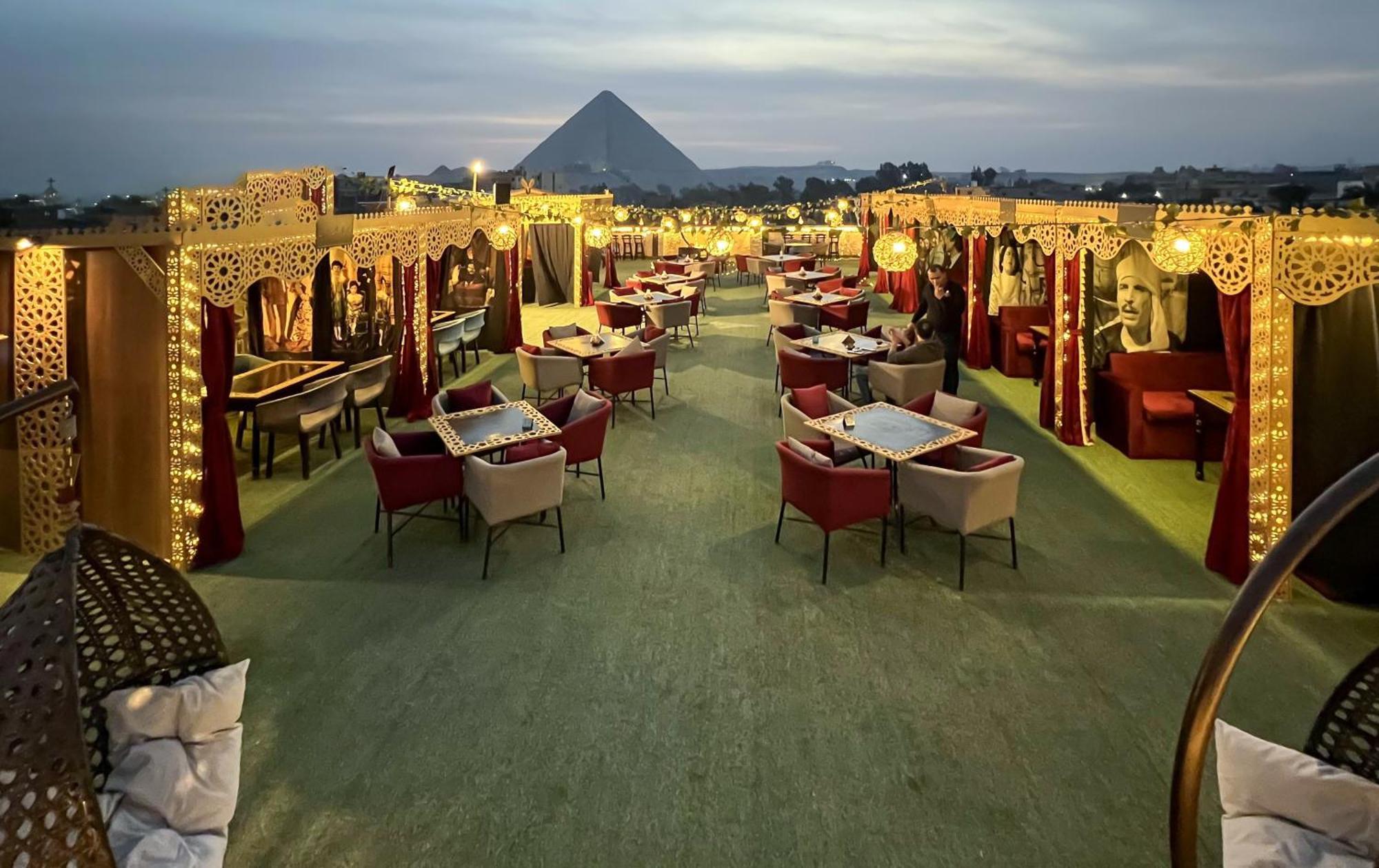 Master Pyramids Hotel Al Kawm al Akhdar ภายนอก รูปภาพ