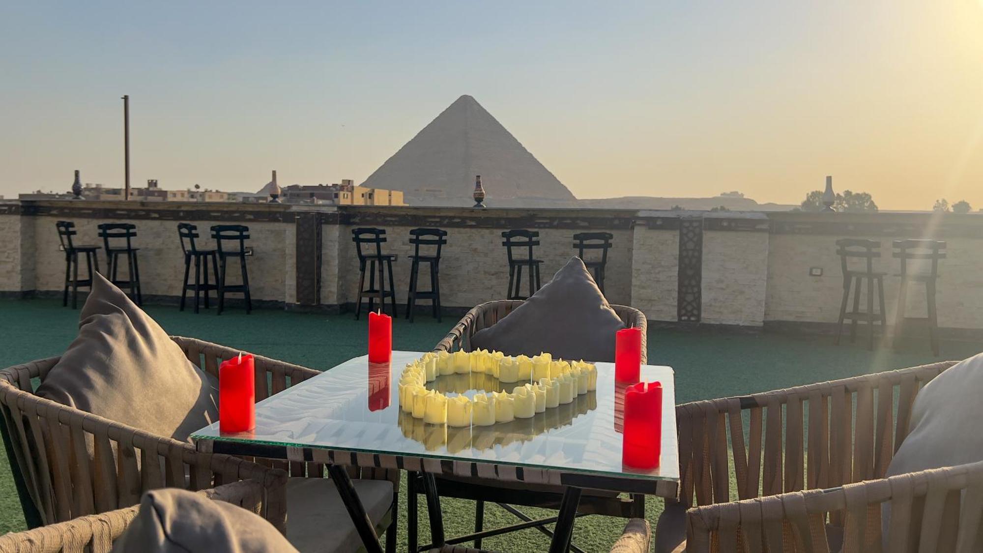 Master Pyramids Hotel Al Kawm al Akhdar ภายนอก รูปภาพ