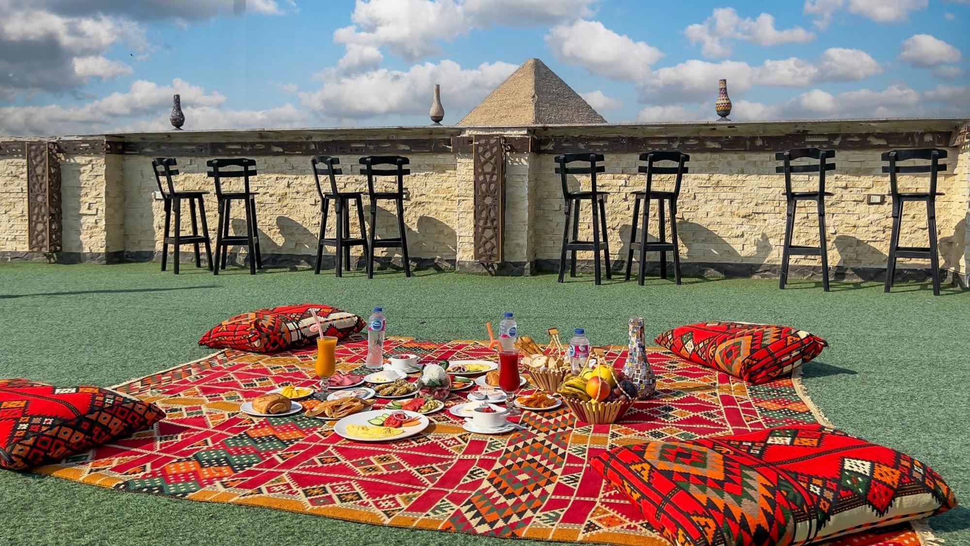 Master Pyramids Hotel Al Kawm al Akhdar ภายนอก รูปภาพ