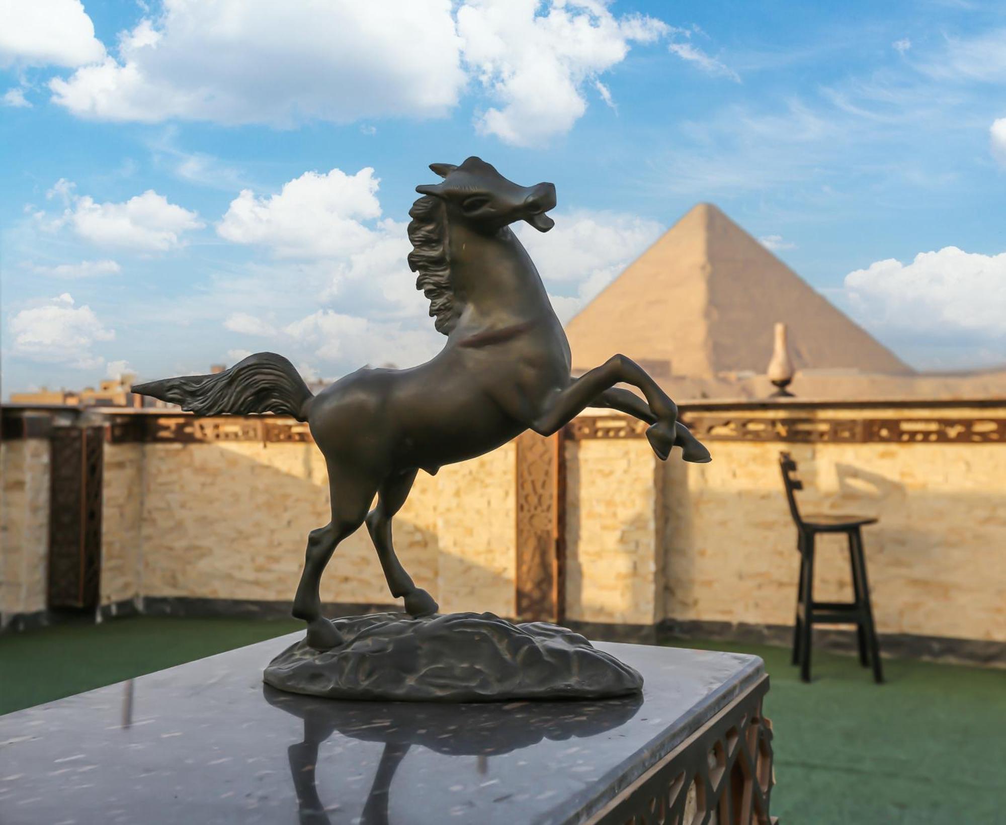 Master Pyramids Hotel Al Kawm al Akhdar ภายนอก รูปภาพ