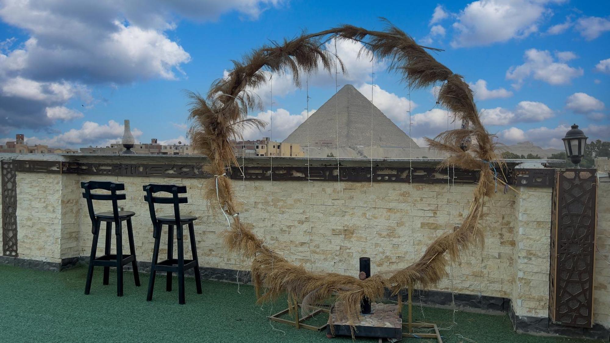 Master Pyramids Hotel Al Kawm al Akhdar ภายนอก รูปภาพ
