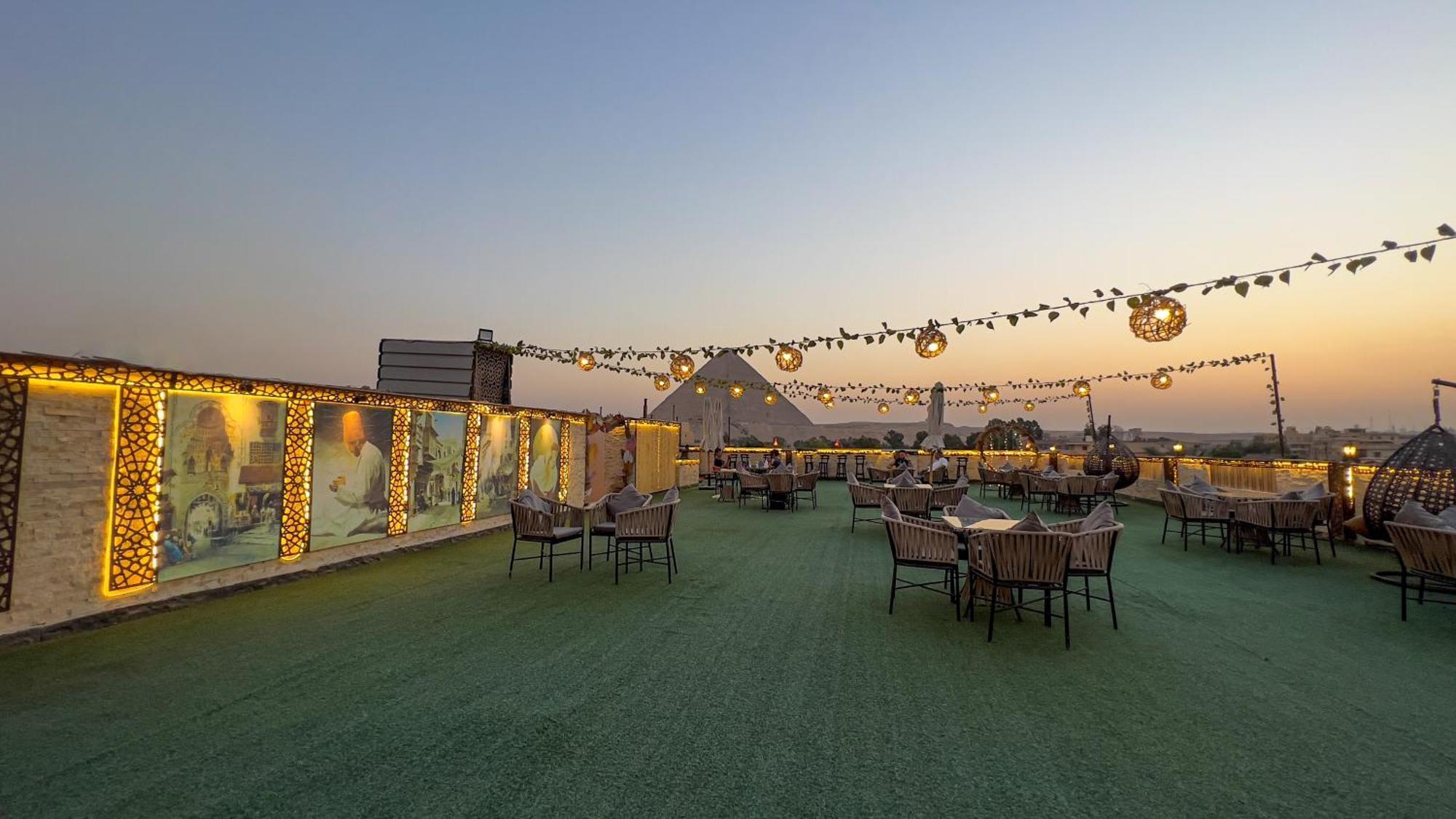 Master Pyramids Hotel Al Kawm al Akhdar ภายนอก รูปภาพ