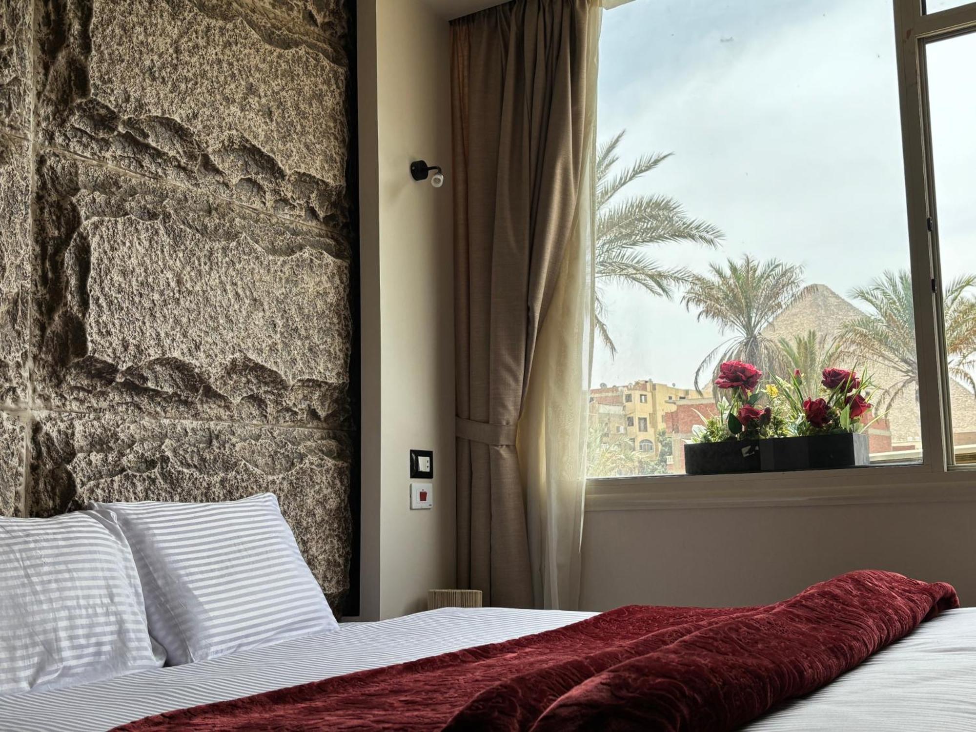 Master Pyramids Hotel Al Kawm al Akhdar ภายนอก รูปภาพ